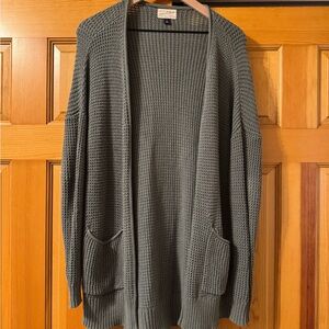 Universal Thread Olive Knit Cardigan